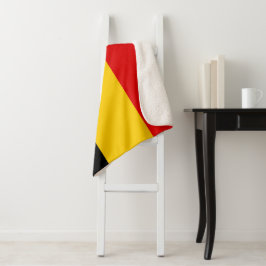 Couverture Sherpa Drapeau de Belgique