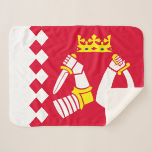 Couverture Sherpa Drapeau de la Carélie du Nord