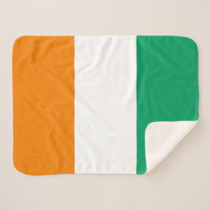 Couverture Sherpa Drapeau de la Côte d'Ivoire