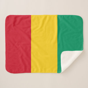 Couverture Sherpa Drapeau de la Guinée