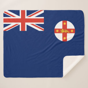 Couverture Sherpa Drapeau de la Nouvelle-Galles du Sud (État austral