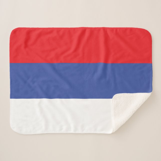 Couverture Sherpa Drapeau de la Republika Srpska (Devant (Horizontal))