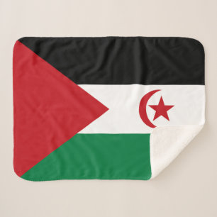 Couverture Sherpa Drapeau de la République arabe sahraouie démocrati