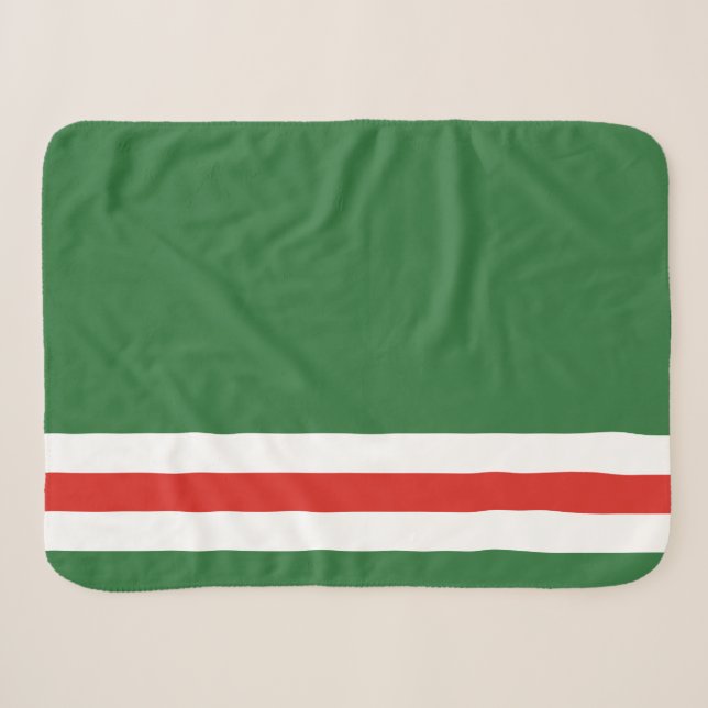 Couverture Sherpa Drapeau de la République tchétchène d'Ichkeria (Devant (Horizontal))