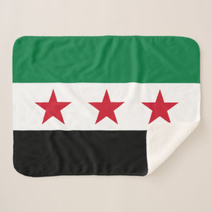 Couverture Sherpa Drapeau de la Syrie