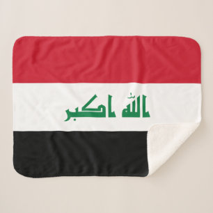 Couverture Sherpa Drapeau de l'Irak