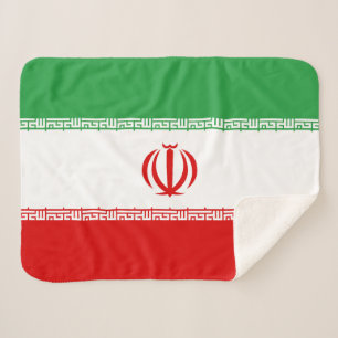 Couverture Sherpa Drapeau de l'Iran
