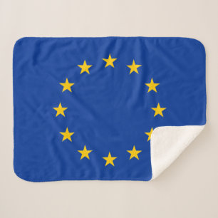 Couverture Sherpa Drapeau de l'Union européenne