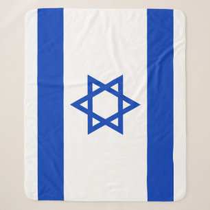Couverture Sherpa Drapeau d'Israël