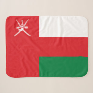 Couverture Sherpa Drapeau d'Oman