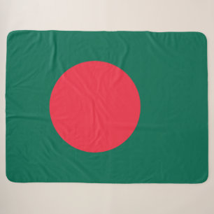Couverture Sherpa Drapeau du Bangladesh (Bangladesh)