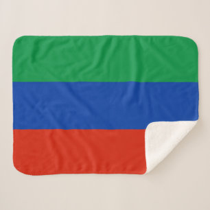 Couverture Sherpa Drapeau du Daghestan