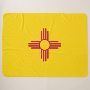 Couverture Sherpa Drapeau du Nouveau-Mexique (États-Unis)