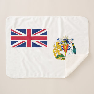Couverture Sherpa Drapeau du Territoire antarctique britannique