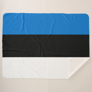 Couverture Sherpa Drapeau estonien