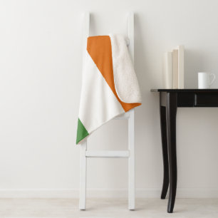 Couverture Sherpa Drapeau irlandais