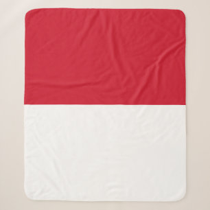 Couverture Sherpa Drapeau Maroc