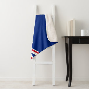 Couverture Sherpa Drapeau néo-zélandais