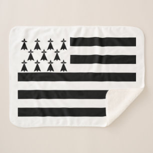 Couverture Sherpa Drapeau patriotique de Bretagne