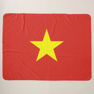 Couverture Sherpa Drapeau vietnamien (Vietnam)