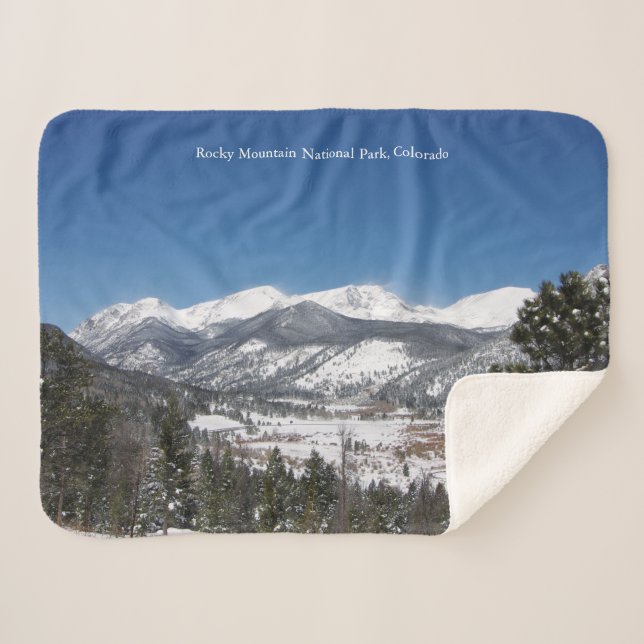 couverture sherpa du parc national Rocky Mountain (Devant (Horizontal))