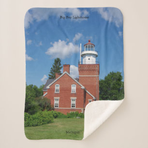 Couverture sherpa du phare de Big Bay