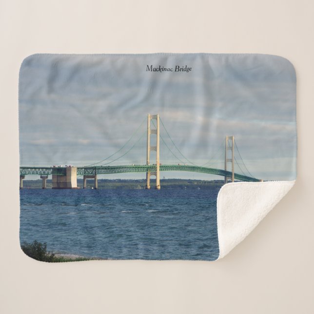 couverture sherpa du pont Mackinac (Devant (Horizontal))