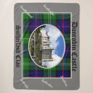Couverture Sherpa Dunrobin Castle Sutherland Spellations et Tartan