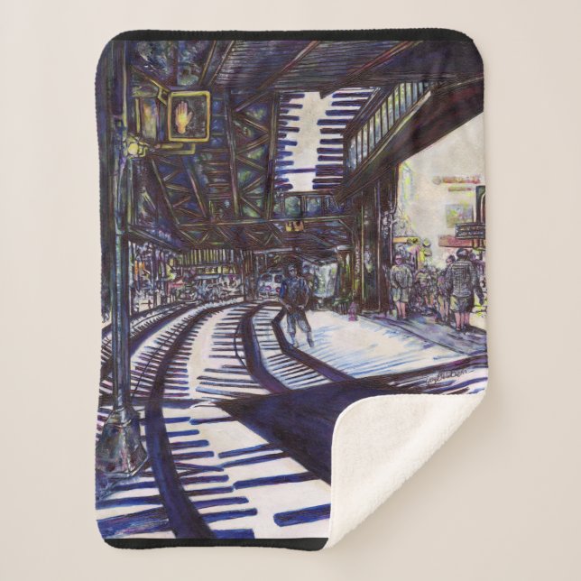 Couverture Sherpa Dusting the Piano (Devant)