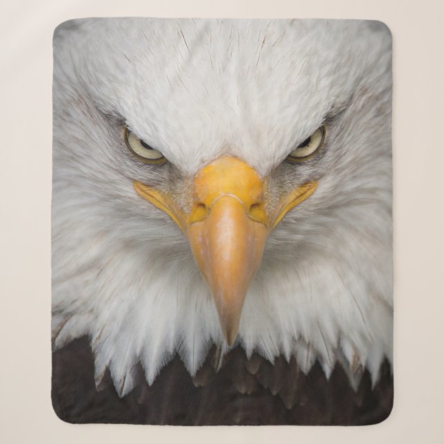 Couverture Sherpa Eagle Closeup (Devant)