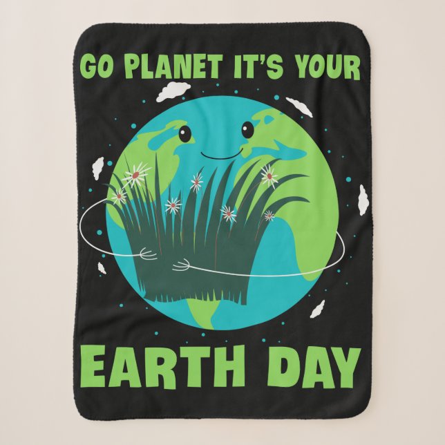 Couverture Sherpa Earth Day: Go Planet It's Your Earth Day (Devant)
