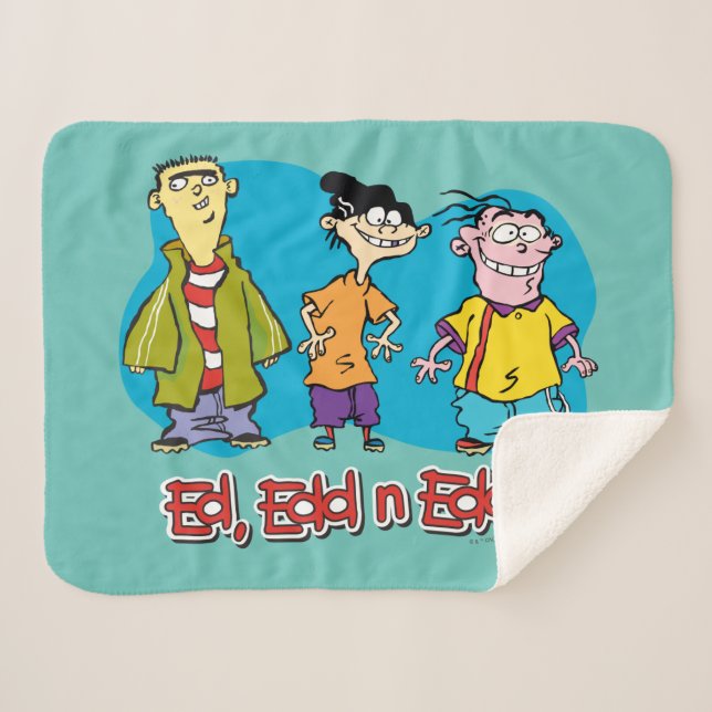 Couverture Sherpa Ed, Edd, n Eddy Smiling (Devant (Horizontal))