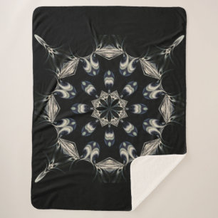 Couverture Sherpa Elégant Mandala