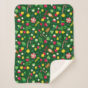 Couverture Sherpa Elf le Motif Candy de cinéma