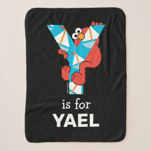 Couverture Sherpa Elmo Alphabet   Yacht Y