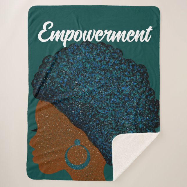 Couverture Sherpa Enchanteuse (Devant)