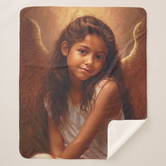 Couverture Sherpa Enfant Angle (Devant)