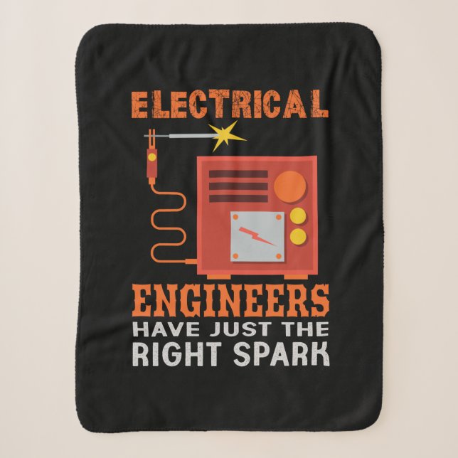 Couverture Sherpa Engineer Electrical Engineers Have Just The Right (Devant)