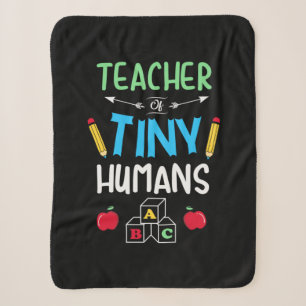 Couverture Sherpa Enseignant Cadeau enseignant minuscules humains
