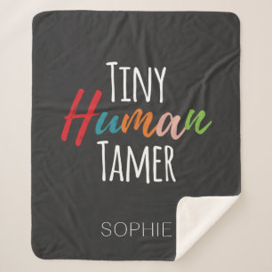 Couverture Sherpa Enseignant de maternelle minuscule Tamer humain pe