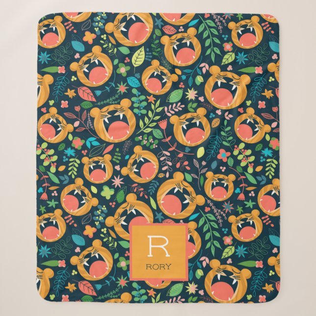 Couverture Sherpa Entendez-moi Roar Tiger Jungle Personnalisé (Devant)