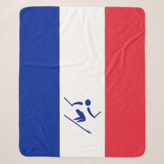 Couverture Sherpa Équipe de ski alpin France