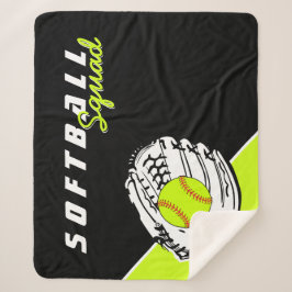 Couverture Sherpa Équipe de softball