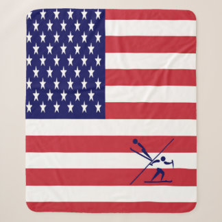 Couverture Sherpa Équipe Nordic USA