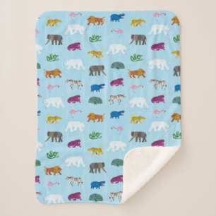 Couverture Sherpa Eric Carle   Ours polaire - Amis d'hiver