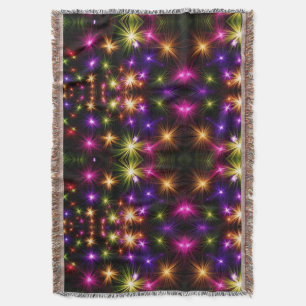 Couverture Sherpa Étoile Éclatante Lumineuse