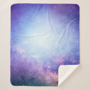 Couverture Sherpa étoiles de fumée de l'univers Abstrait