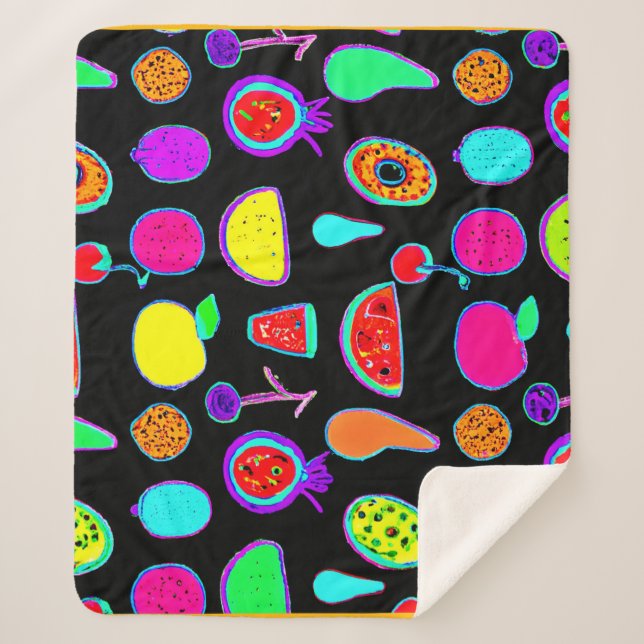 Couverture Sherpa Explosion tropicale (Devant)