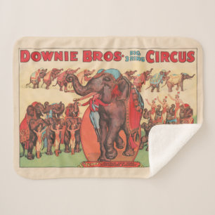 Couverture Sherpa Faire Des Éléphants Avec Des Femmes Et Des Formate