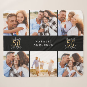 Couverture Sherpa Faire paraître 50 beaux anniversaire de photo noir